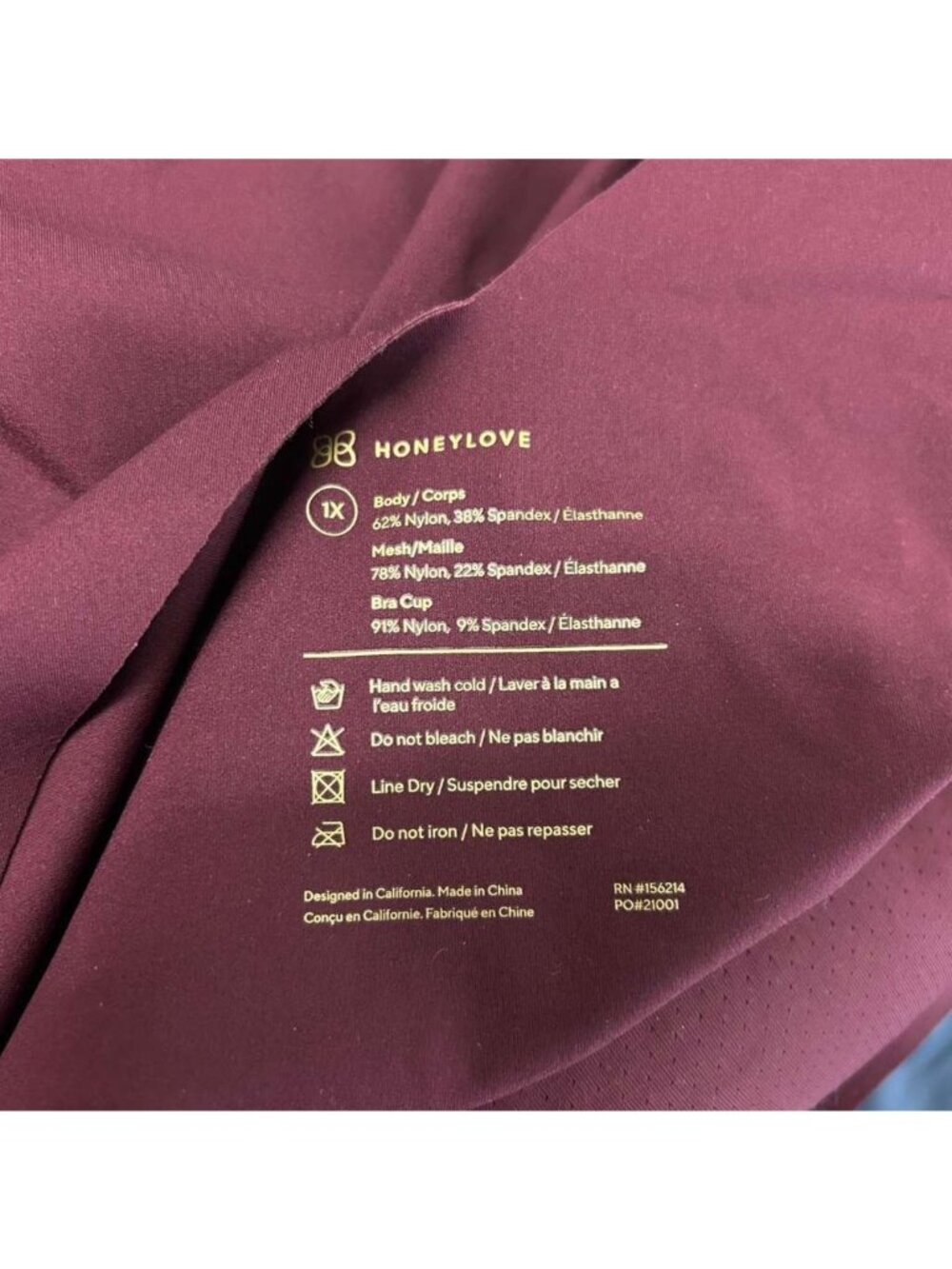 Honeylove Women's Size 1X Body Lift Wear Shapewear Lifting & Smoothing Tank NWT - Picture 5 of 16